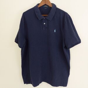 Polo Ralph Lauren Classic Fit Polo Shirt Navy Size 2XL